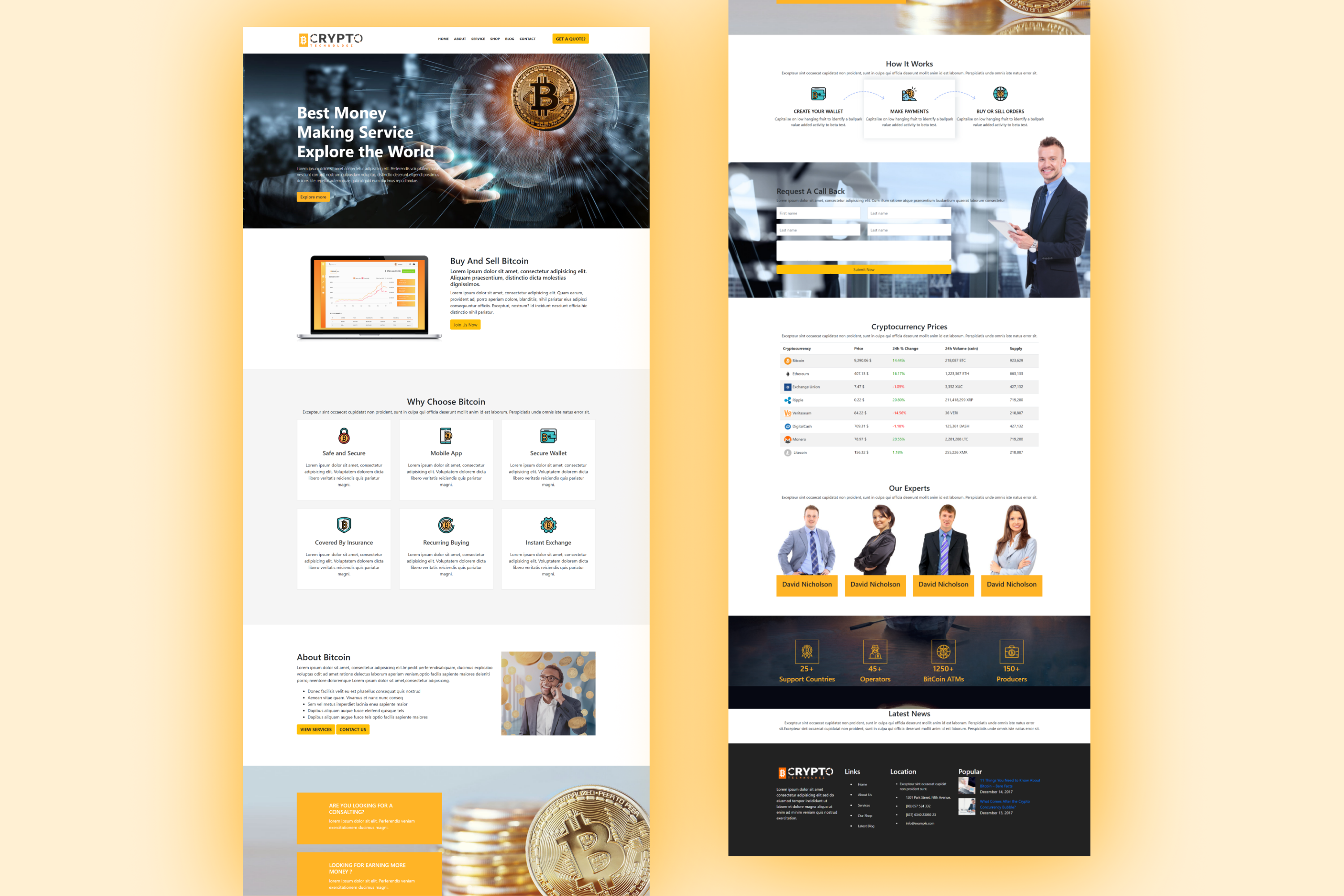 20+ Websites & Landing Pages