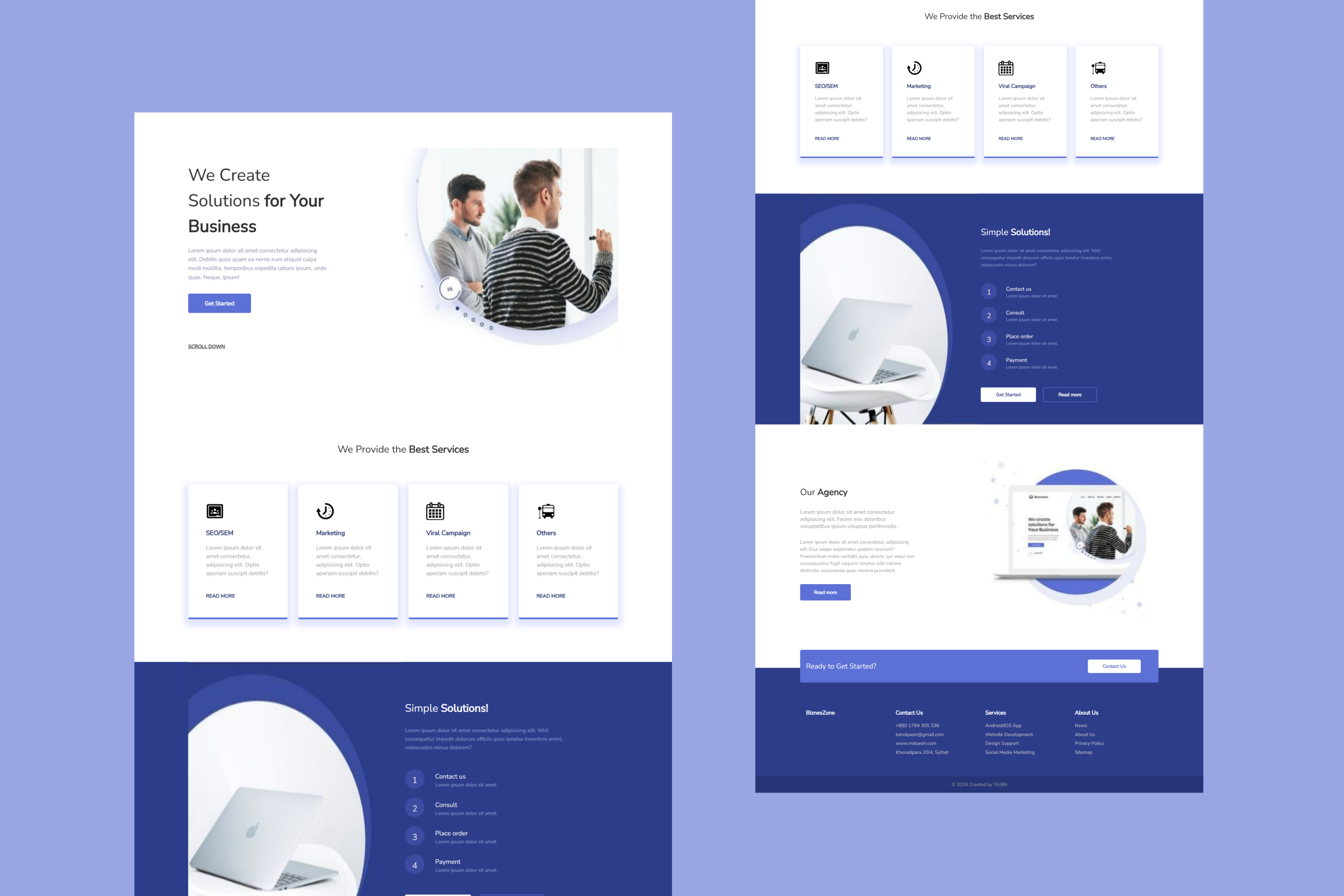 20+ Websites & Landing Pages