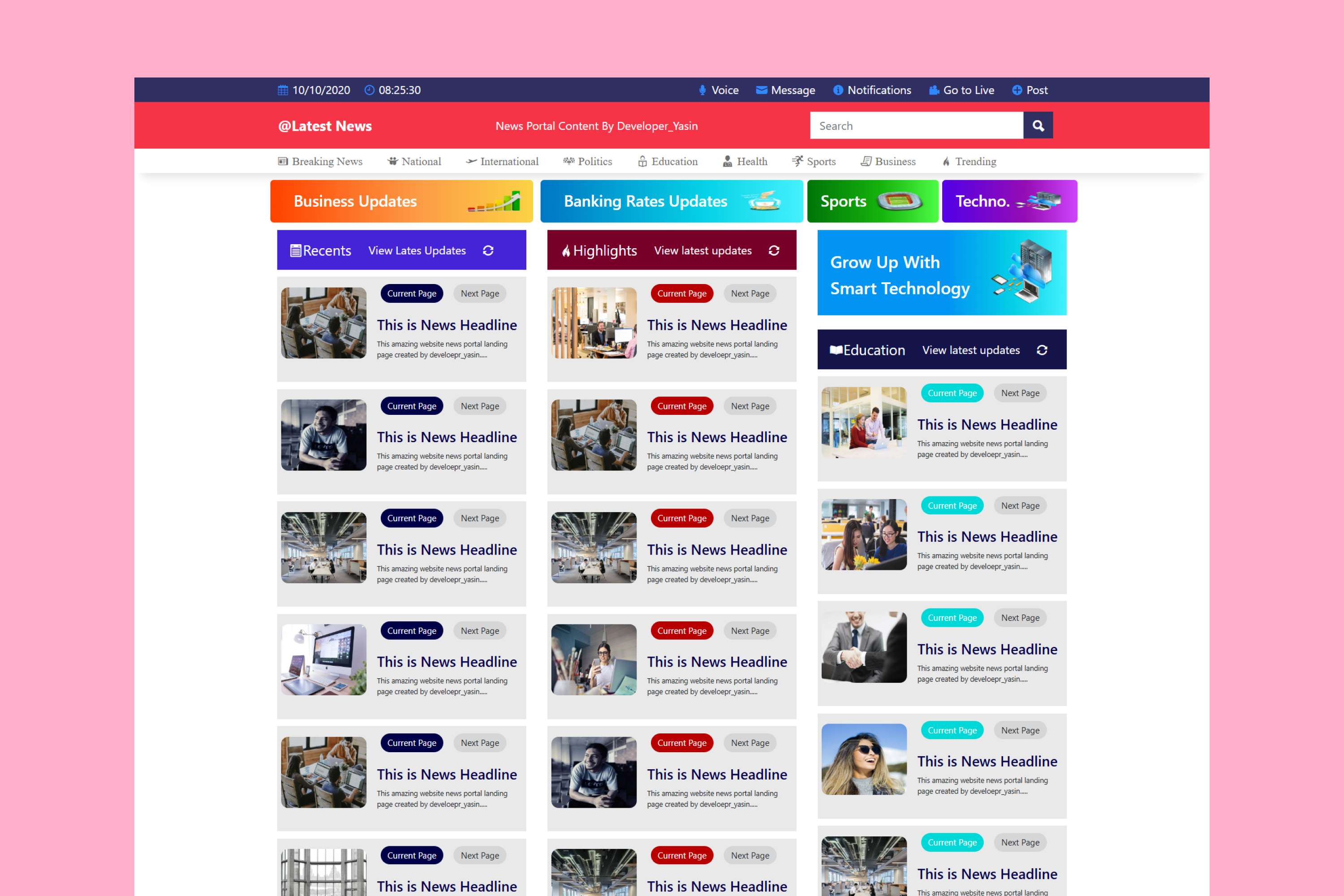 20+ Websites & Landing Pages