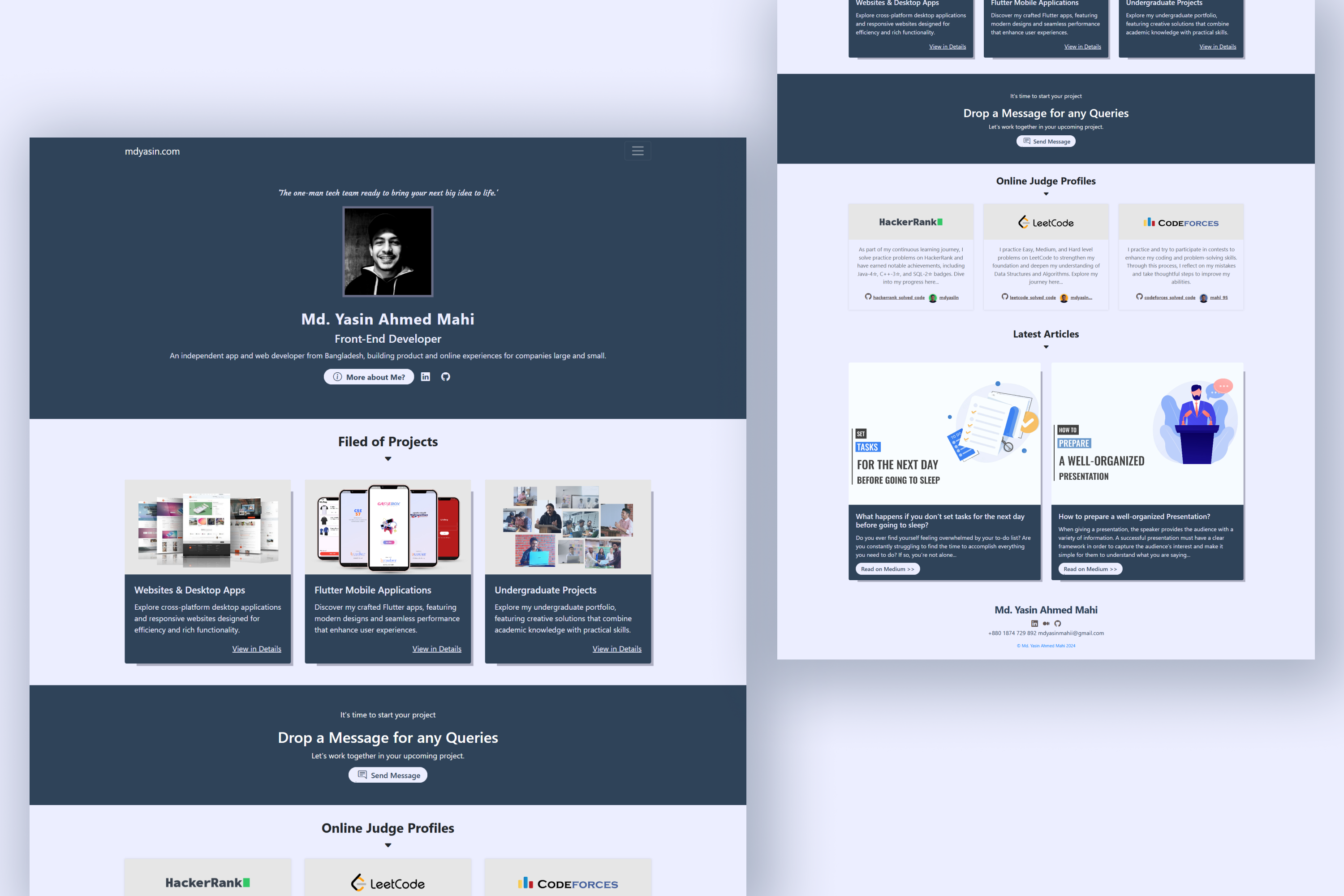 20+ Websites & Landing Pages